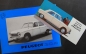 Preview: Peugeot 204 Modelprogram 1966 two Carbrochures (2416)